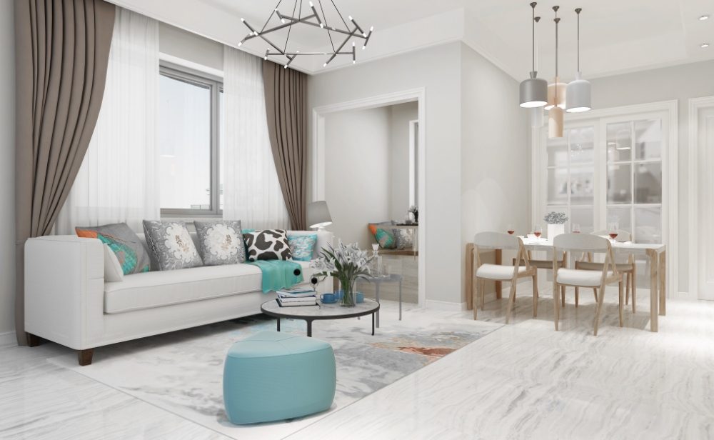 瓷砖VS地板，到底哪个适合客厅地面？