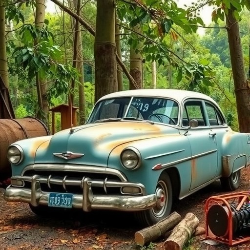 木柴驱动汽车如何实现零油耗：古董车改造技术(图2)