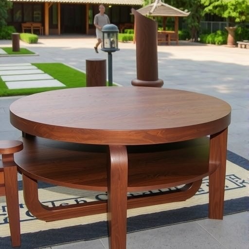 风车木大板茶桌：近黑檀优缺点解析(图2)