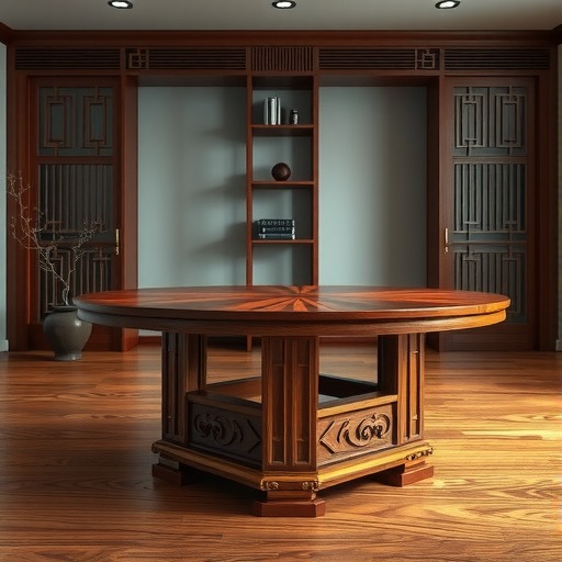 风车木大板茶桌：黑檀替代品的高端审美价值(图2)