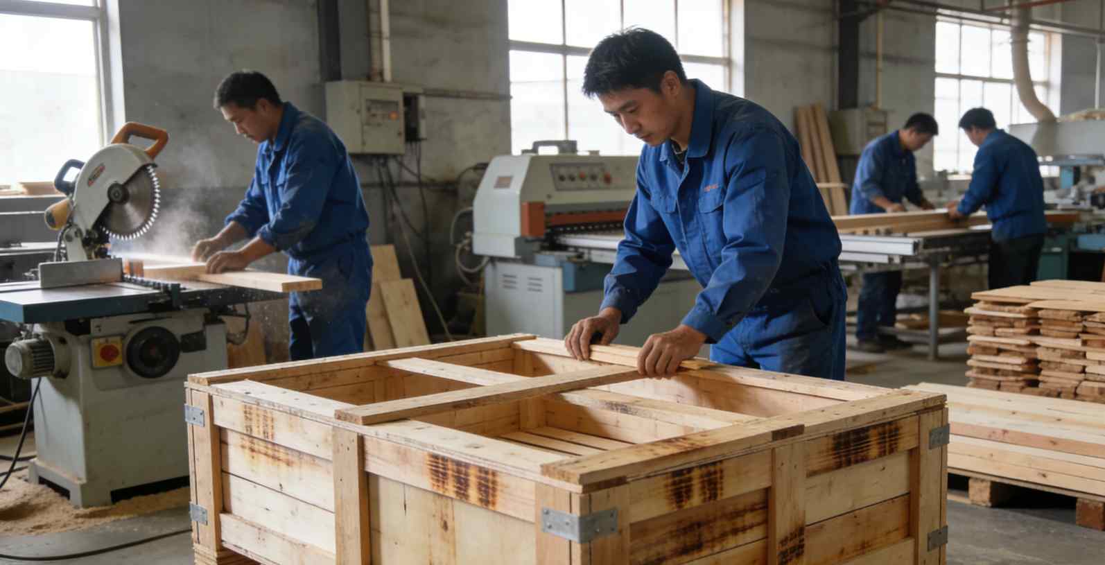 熏蒸托箱:出口物流安全与合规的关键保障(图1) 熏蒸托箱:出口物流安全与合规的关键保障(图1)