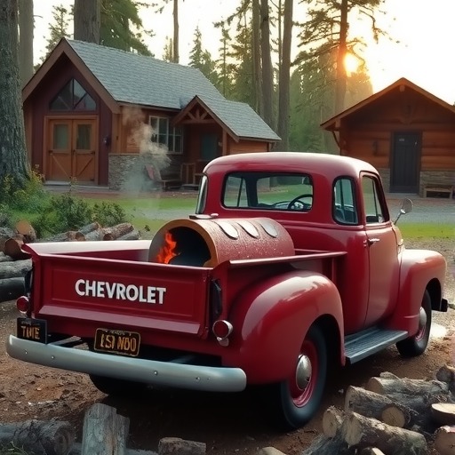 古董雪佛兰木柴驱动创新零油耗机械工程案例(图2) 古董雪佛兰木柴驱动创新零油耗机械工程案例(图2)