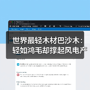 世界最轻木材巴沙木:轻如鸿毛却撑起风电产业半边天(图2) 世界最轻木材巴沙木:轻如鸿毛却撑起风电产业半边天(图2)