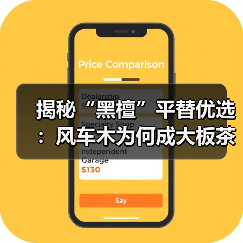 揭秘“黑檀”平替优选:风车木为何成大板茶桌高端材质新宠?(图2) 揭秘“黑檀”平替优选:风车木为何成大板茶桌高端材质新宠?(图2)