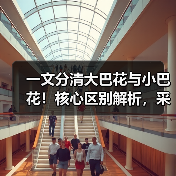 一文分清大巴花与小巴花!核心区别解析,采购避坑必看(图2) 一文分清大巴花与小巴花!核心区别解析,采购避坑必看(图2)