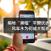 揭秘“黑檀”平替优选:风车木为何成大板茶桌高端材质新宠?(图1) 揭秘“黑檀”平替优选:风车木为何成大板茶桌高端材质新宠?(图1)