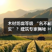 木材防腐等级 “名不副实”?建筑专家揭秘 H3 失效背后的设计危机(图4) 木材防腐等级 “名不副实”?建筑专家揭秘 H3 失效背后的设计危机(图4)