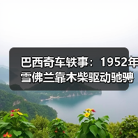 巴西奇车轶事：1952年雪佛兰靠木柴驱动驰骋半世纪（图2）