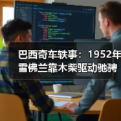 巴西奇车轶事：1952年雪佛兰靠木柴驱动驰骋半世纪（图1）