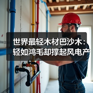 世界最轻木材巴沙木:轻如鸿毛却撑起风电产业半边天(图3) 世界最轻木材巴沙木:轻如鸿毛却撑起风电产业半边天(图3)