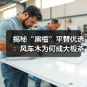 揭秘“黑檀”平替优选:风车木为何成大板茶桌高端材质新宠?(图1) 揭秘“黑檀”平替优选:风车木为何成大板茶桌高端材质新宠?(图1)