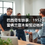 巴西奇车轶事：1952年雪佛兰靠木柴驱动驰骋半世纪（图3）