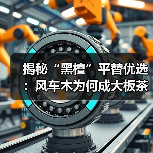 揭秘“黑檀”平替优选：风车木为何成大板茶桌高端材质新宠？（图4）