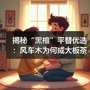 揭秘“黑檀”平替优选:风车木为何成大板茶桌高端材质新宠?(图3) 揭秘“黑檀”平替优选:风车木为何成大板茶桌高端材质新宠?(图3)