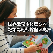 世界最轻木材巴沙木:轻如鸿毛却撑起风电产业半边天(图2) 世界最轻木材巴沙木:轻如鸿毛却撑起风电产业半边天(图2)