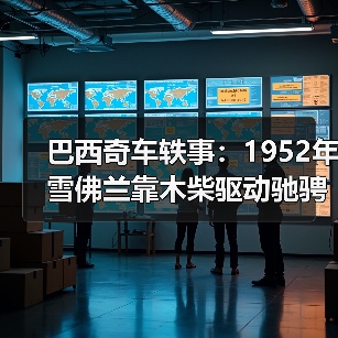 巴西奇车轶事:1952年雪佛兰靠木柴驱动驰骋半世纪(图3) 巴西奇车轶事:1952年雪佛兰靠木柴驱动驰骋半世纪(图3)