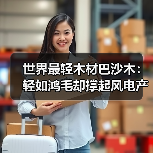 世界最轻木材巴沙木:轻如鸿毛却撑起风电产业半边天(图3) 世界最轻木材巴沙木:轻如鸿毛却撑起风电产业半边天(图3)