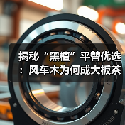 揭秘“黑檀”平替优选:风车木为何成大板茶桌高端材质新宠?(图3) 揭秘“黑檀”平替优选:风车木为何成大板茶桌高端材质新宠?(图3)