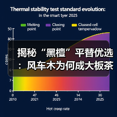 揭秘“黑檀”平替优选：风车木为何成大板茶桌高端材质新宠？（图3）