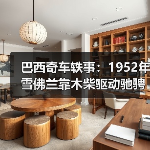 巴西奇车轶事：1952年雪佛兰靠木柴驱动驰骋半世纪（图3）