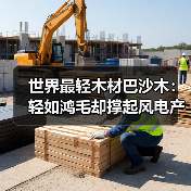 世界最轻木材巴沙木：轻如鸿毛却撑起风电产业半边天（图1）