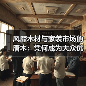 风靡木材与家装市场的唐木：凭何成为大众优选材种？（图1）