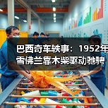 巴西奇车轶事：1952年雪佛兰靠木柴驱动驰骋半世纪（图1）