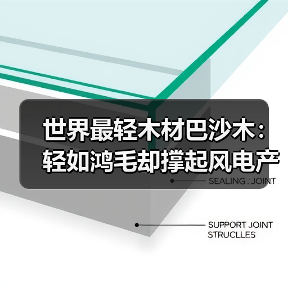 世界最轻木材巴沙木:轻如鸿毛却撑起风电产业半边天(图3) 世界最轻木材巴沙木:轻如鸿毛却撑起风电产业半边天(图3)