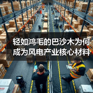 轻如鸿毛的巴沙木为何成为风电产业核心材料?(图1) 轻如鸿毛的巴沙木为何成为风电产业核心材料?(图1)