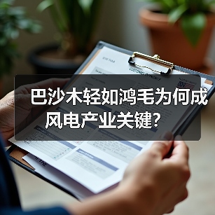 巴沙木轻如鸿毛为何成风电产业关键？（图4）