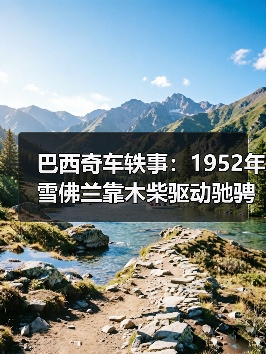 巴西奇车轶事:1952年雪佛兰靠木柴驱动驰骋半世纪(图4) 巴西奇车轶事:1952年雪佛兰靠木柴驱动驰骋半世纪(图4)
