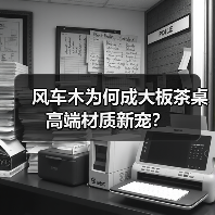 风车木为何成大板茶桌高端材质新宠？（图3）