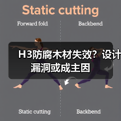 H3防腐木材失效?设计漏洞或成主因(图4) H3防腐木材失效?设计漏洞或成主因(图4)