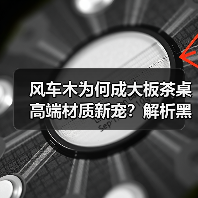 风车木为何成大板茶桌高端材质新宠？解析黑檀平替优选（图3）