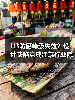 H3防腐等级失效?设计缺陷竟成建筑行业隐忧(图3) H3防腐等级失效?设计缺陷竟成建筑行业隐忧(图3)