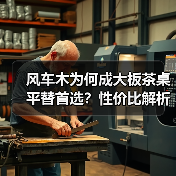 风车木为何成大板茶桌平替首选?性价比解析(图1) 风车木为何成大板茶桌平替首选?性价比解析(图1)