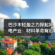 巴沙木轻盈之力撑起风电产业:材料革命背后的工业奇迹(图2) 巴沙木轻盈之力撑起风电产业:材料革命背后的工业奇迹(图2)