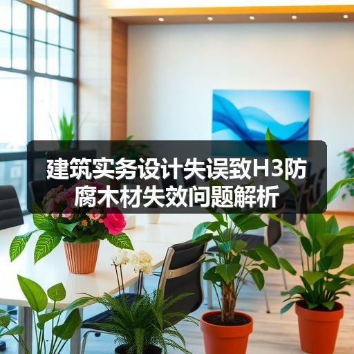 建筑实务设计失误致H3防腐木材失效问题解析(图2) 建筑实务设计失误致H3防腐木材失效问题解析(图2)
