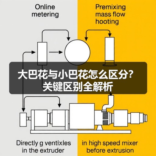大巴花与小巴花怎么区分?关键区别全解析(图2) 大巴花与小巴花怎么区分?关键区别全解析(图2)
