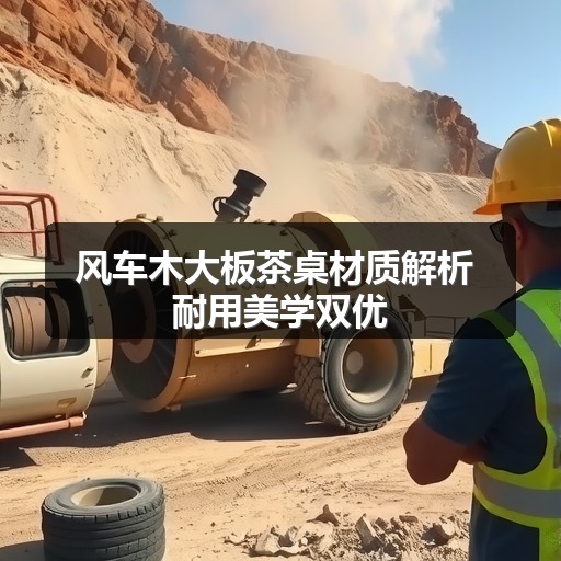 风车木大板茶桌材质解析 耐用美学双优(图1)