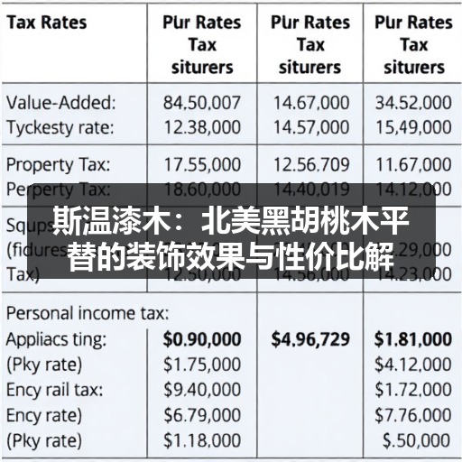 斯温漆木：北美黑胡桃木平替的装饰效果与性价比解析(图1)