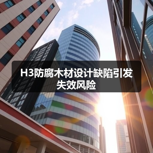 H3防腐木材设计缺陷引发失效风险(图2) H3防腐木材设计缺陷引发失效风险(图2)