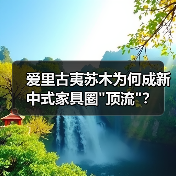 爱里古夷苏木为何成新中式家具圈
