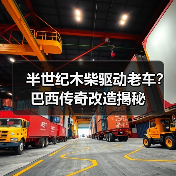 半世纪木柴驱动老车?巴西传奇改造揭秘(图4) 半世纪木柴驱动老车?巴西传奇改造揭秘(图4)