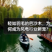 轻如羽毛的巴沙木,为何成为风电行业新宠?(图1) 轻如羽毛的巴沙木,为何成为风电行业新宠?(图1)