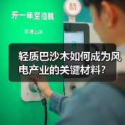 轻质巴沙木如何成为风电产业的关键材料？（图1）