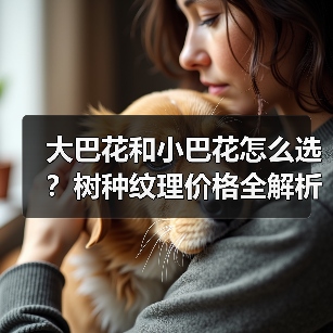 大巴花和小巴花怎么选?树种纹理价格全解析(图3) 大巴花和小巴花怎么选?树种纹理价格全解析(图3)