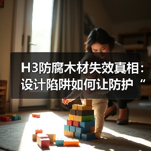 H3防腐木材失效真相:设计陷阱如何让防护“名不副实”?(图4) H3防腐木材失效真相:设计陷阱如何让防护“名不副实”?(图4)