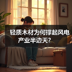 轻质木材为何撑起风电产业半边天?(图4) 轻质木材为何撑起风电产业半边天?(图4)
