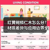 红黄褐榄仁木怎么分?材质差异与应用边界全解析(图2) 红黄褐榄仁木怎么分?材质差异与应用边界全解析(图2)